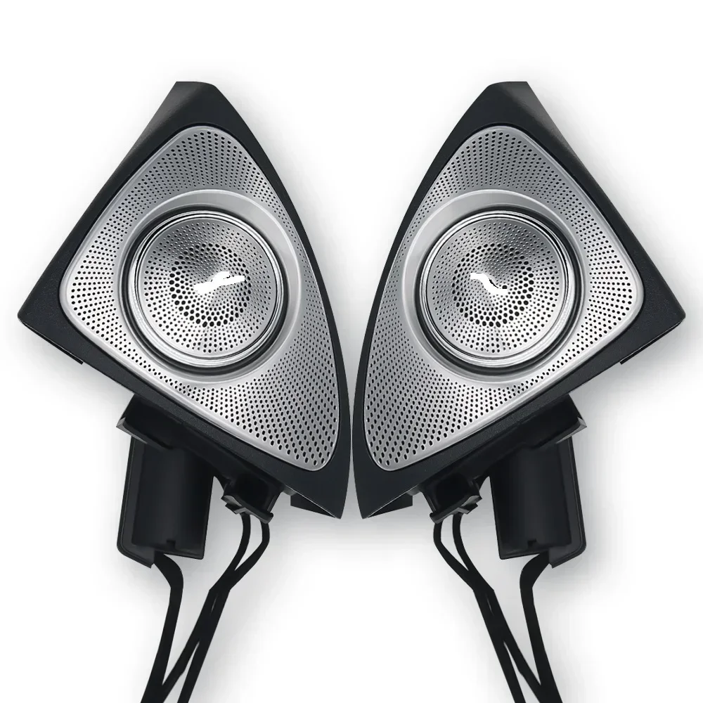 Car 3D Auto Tweeter Speaker Subwoofers 3D Tweeter Ambient Lights For Mercedes-Benz E Class W213/W205