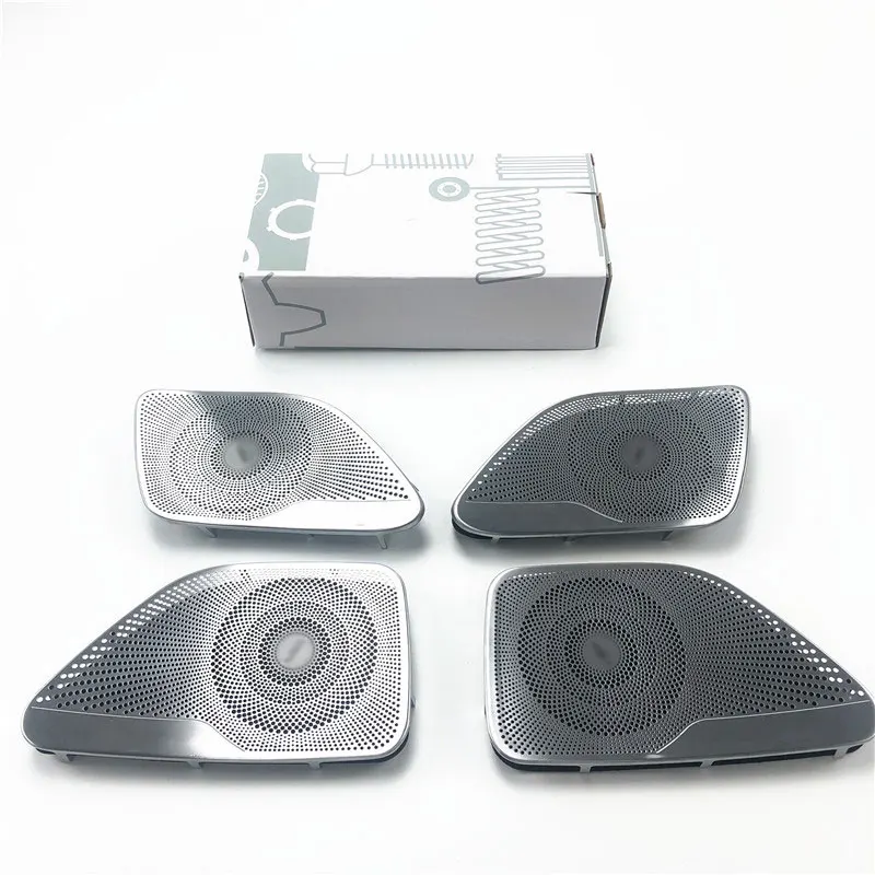 Car Inner Door Audio Speaker Panel Trim Cover for Mercedes Benz S Class W222 2014-19 Accessories Loudspeaker Midrange Lid Trim
