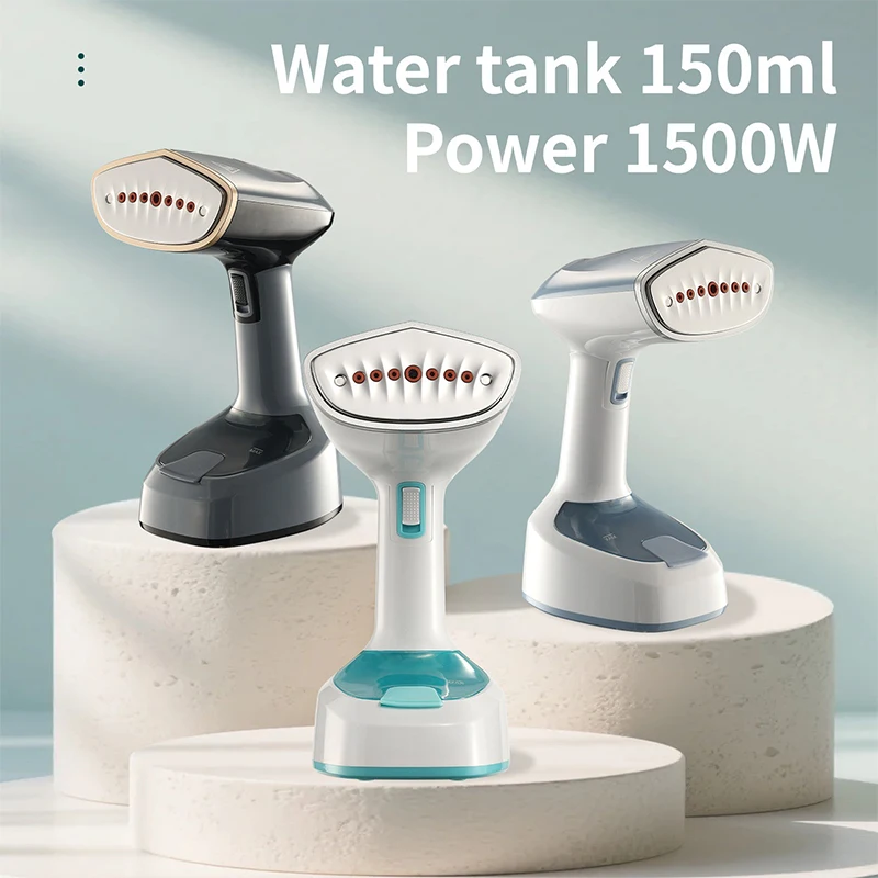 1500W Foldable Handheld Steam Hanging Iron 15 Seconds Fast Preheat EU Multifunctional Portable Home Small Fabric Clothes Steamer