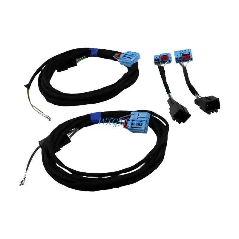 37JE LED Tail Lamp Wire Harness Set for Golf Mk7 7.5 Rear Light Connector Cable for Retrofits or Replacement