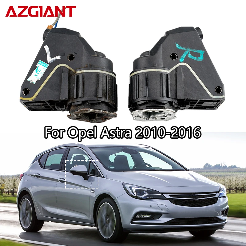 AZGIANT Auto Rearview Side Door Mirrors Motor Actuator Folding For 2010-2016 Opel Astra Left Right Power Electric Repair Kit
