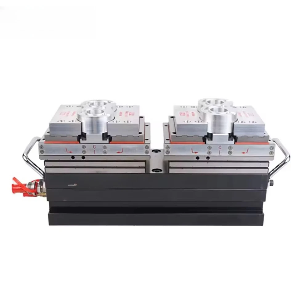 2-Station Hydraulic Combination Vise High-Precision Hydraulic Combination Vise Hydraulic Flat Face Centering Vise Series