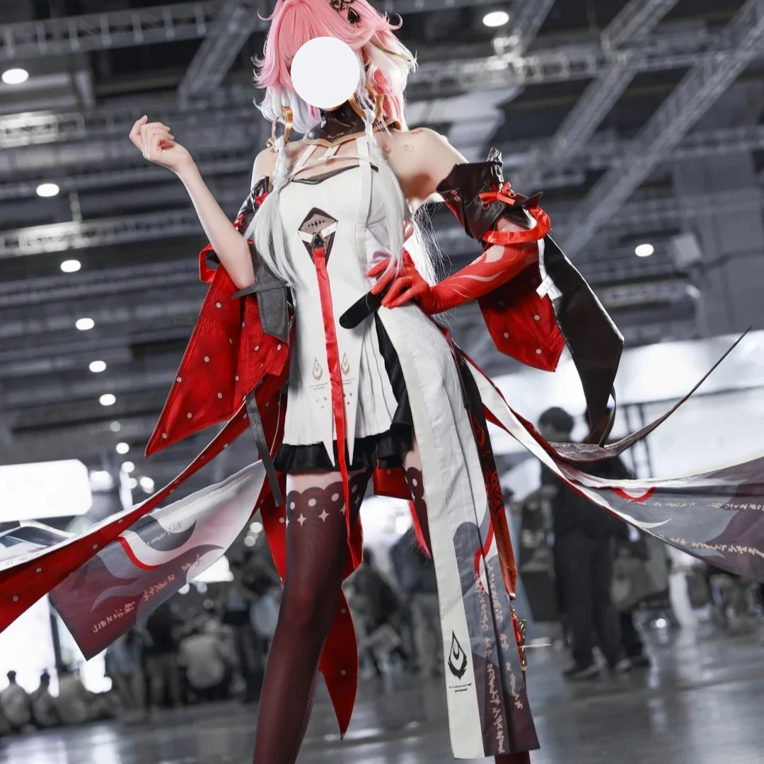 Changli Cosplay Wuthering Waves Chang Li Prefect Costume Full Set Wig Dress Uniform Anime Halloween Character Outfits