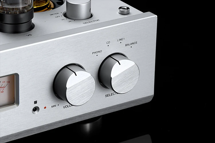 A-Level Professional 28W+28W Home Audio Vacuum Tube Amplifier 6L6 Push 845 Household Hifi Power Receiver