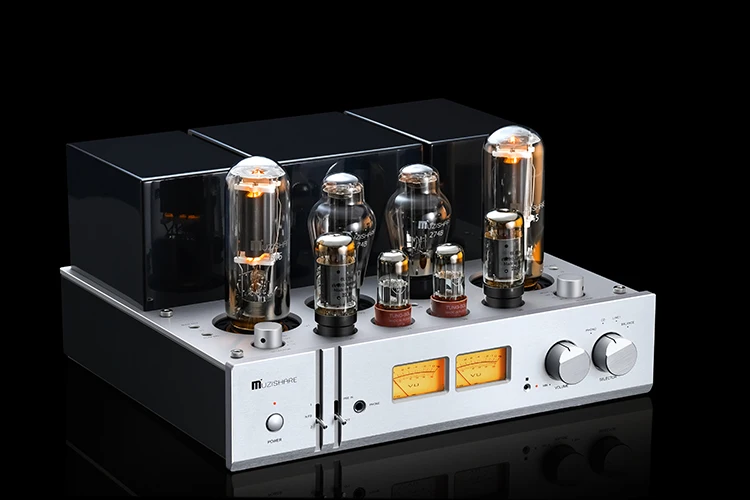 A-Level Professional 28W+28W Home Audio Vacuum Tube Amplifier 6L6 Push 845 Household Hifi Power Receiver