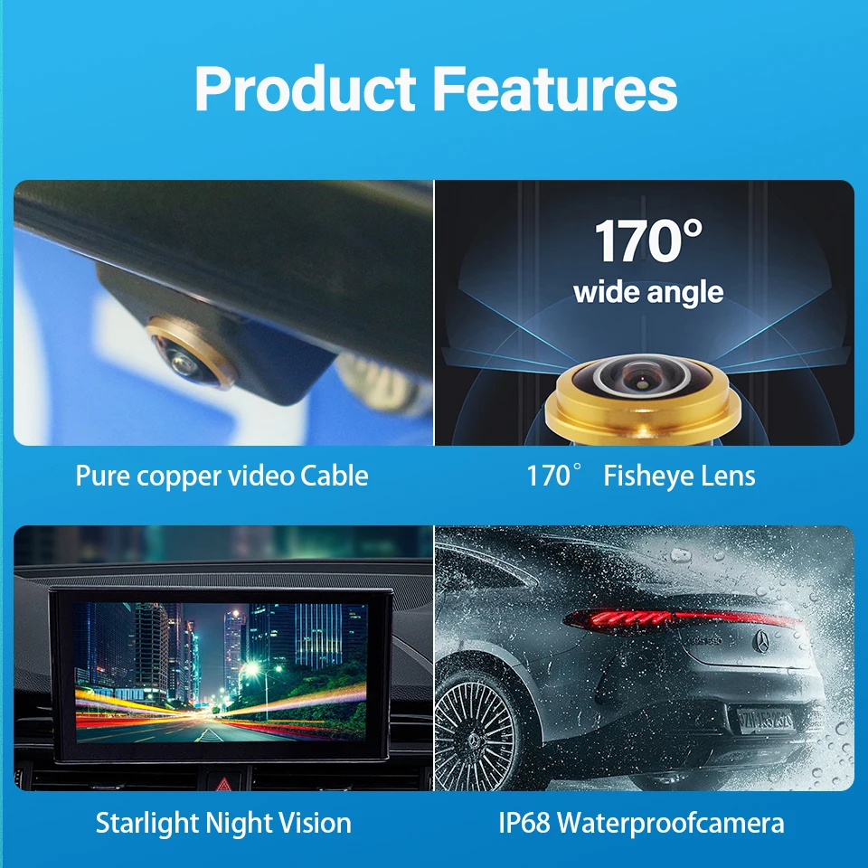 HD Rear View Camera For Mercedes Benz Viano W639 2010 2011 2012 2013 2014 2015~present Parking Camera Starlight Night Vision Car