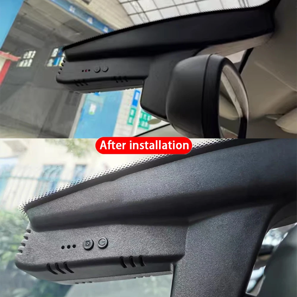 for BMW i3 REx i3s I01 2014~2021 4K Front Rear Camera Dash Cam Wifi Plug and Play Video Recorder Loop Recording Night Vision