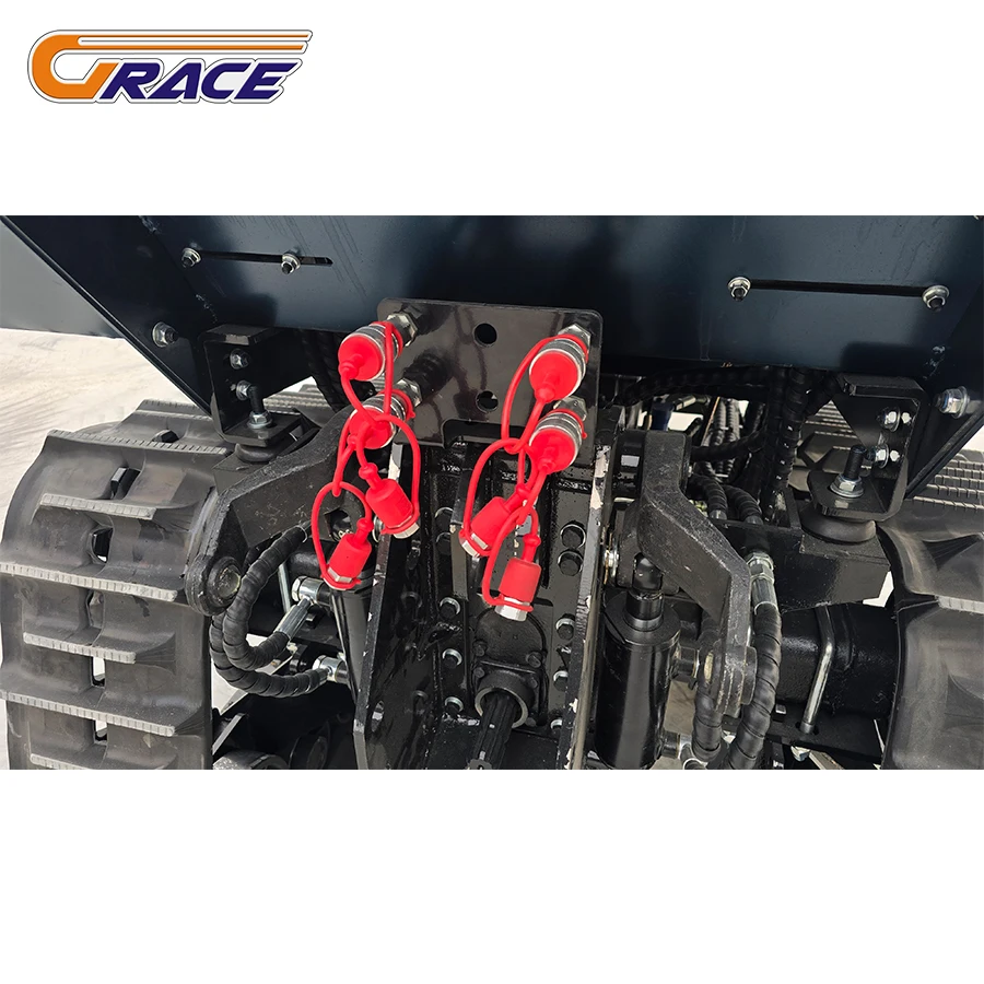 Hot Selling Mini Crawler Tractor Free Shipping, With Excavator Bucket For Nursery Planting And Farm Earthmoving