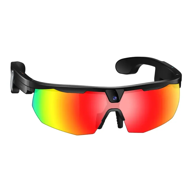 High Quality W640 Cycling AI Sports Shooting Smart Glasses Outdoor Bicycle Driving Running 1080P Record Sunglasses