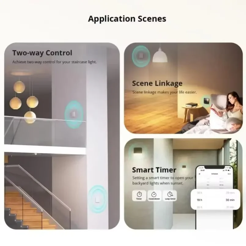SONOFF ZBminiL2 ZigBee Smart Switch With eWeLink APP Voice Control by Yandex Alice Alexa Google Home Assistant Salute Smart Home