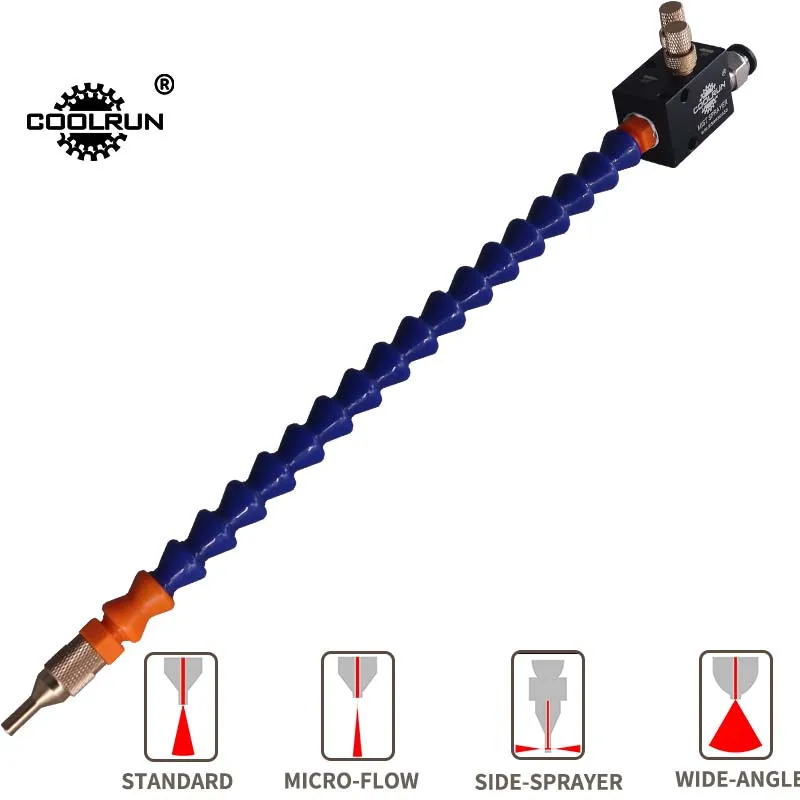 High Quality CNC Coolant Mist Cooling System Lathe Milling Drill Tool Lubrication Spray Unit Engraving Machine for 8mm Pipe