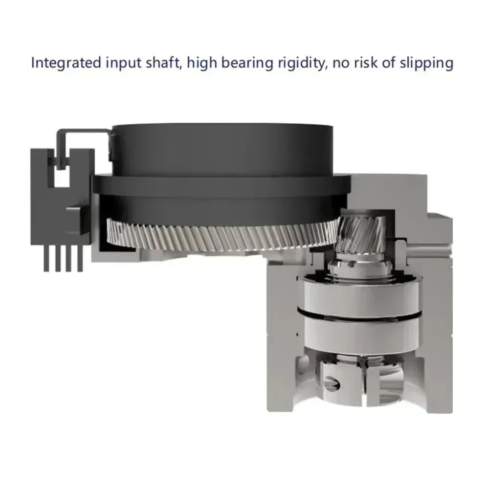 Heavy Duty Hollow Rotary Table 60 280mm360CNC Indexing Platform High Torque 0.01Precision for Circular Cutting Laser Engraving