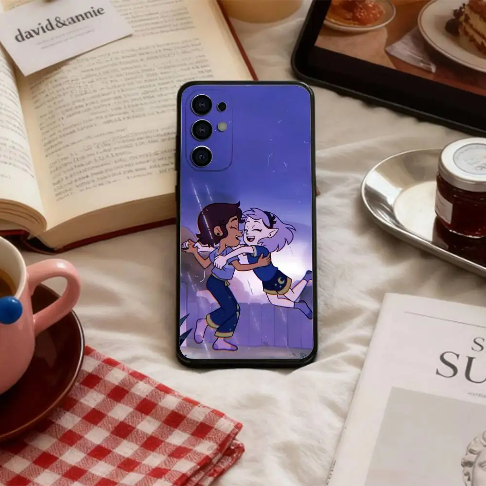 Luz and King The Owl House   Phone Case For Samsung S 25,24,23,22,30,21,10,9,Ultra,Plus,Lite,FE,4,5 G Soft Black Case