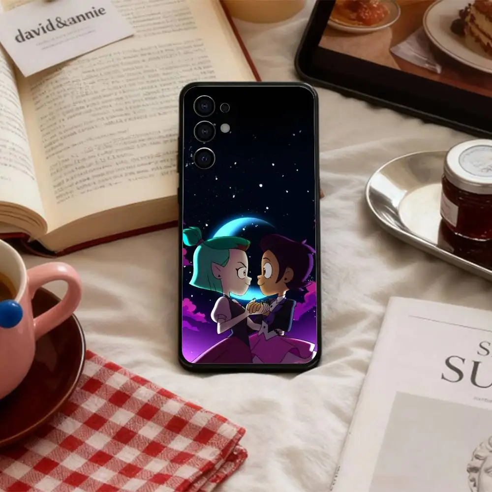 Luz and King The Owl House   Phone Case For Samsung S 25,24,23,22,30,21,10,9,Ultra,Plus,Lite,FE,4,5 G Soft Black Case