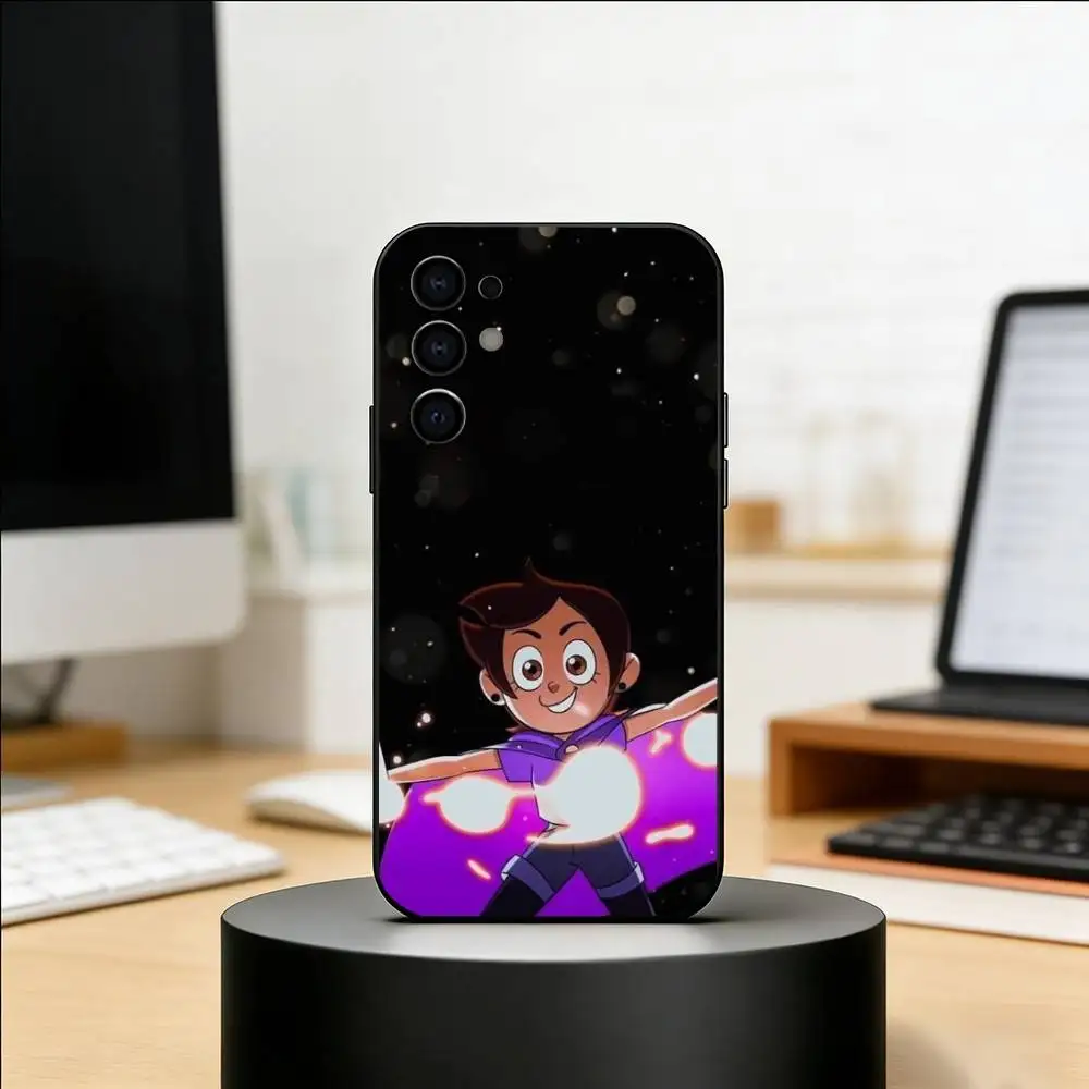 The Owl House Luz Noceda Phone Case For Samsung S25,S24,S21,S22,S23,S30,Ultra,S20,Plus,Fe,Lite,Note,10,Black Cover