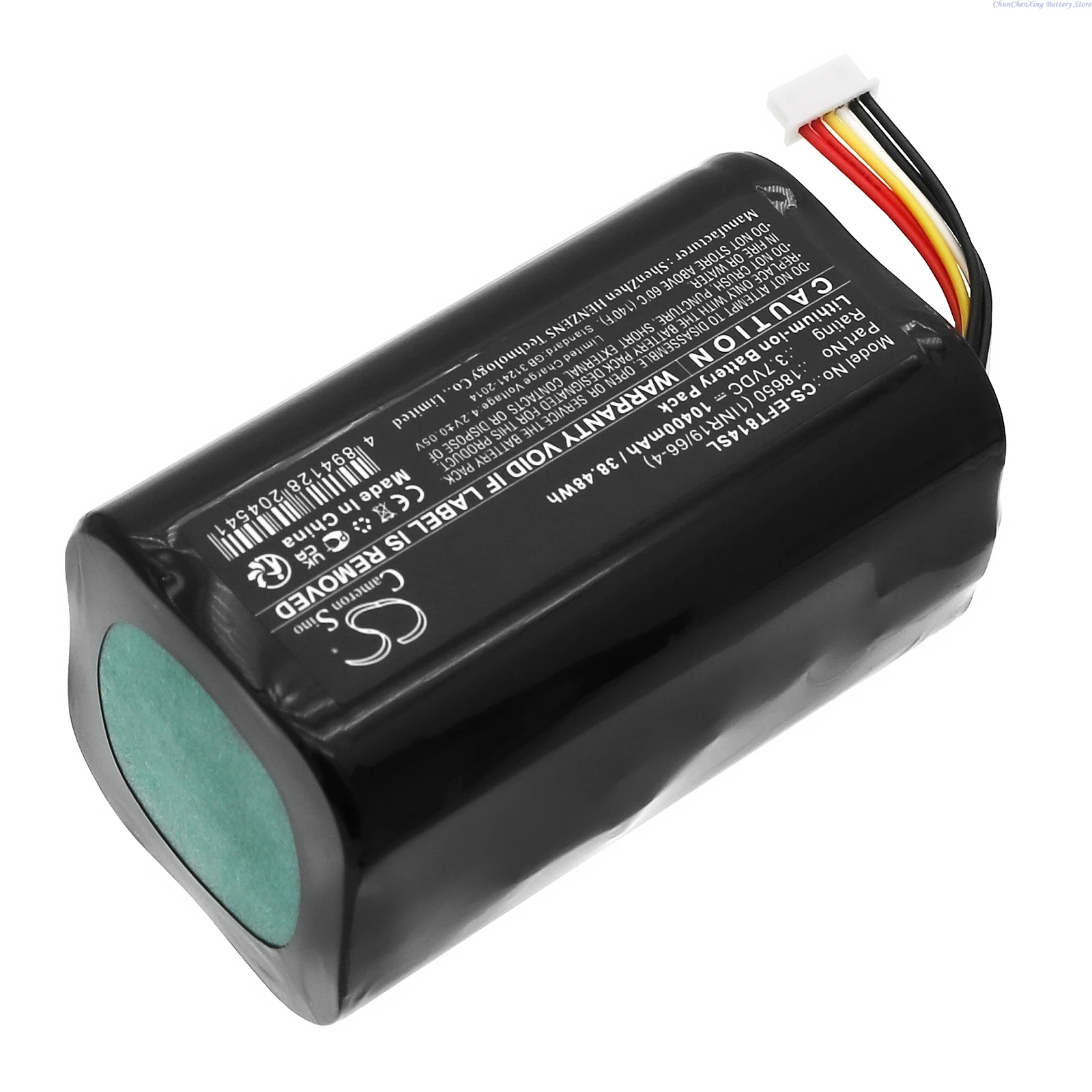 Cameron Sino 3.7V 10400mAh Replacement Home Security Camera Battery 1INR19/66-4 for Eufy Cam 2 Pro T8140 T8140R eufyCam 2 Pro