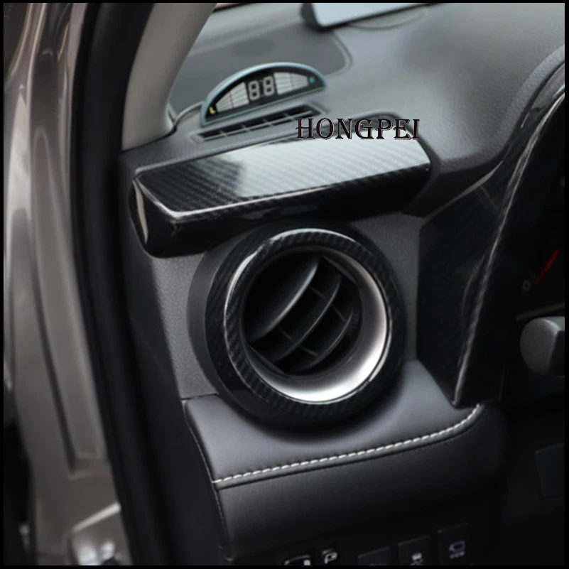 Car Styling Decoration Accessories For Toyota RAV4 2013-2018 Instrument Console Gear Water Cup Cover Air Vent Trims