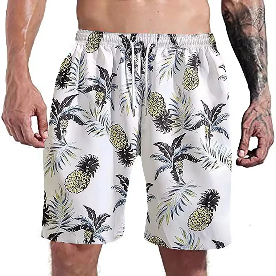 Breathable Fit Beach Swimwear Shorts Mens  Swim Shorts Swim Trunks Mens Bathing Suits With Mesh микро шорты мужские