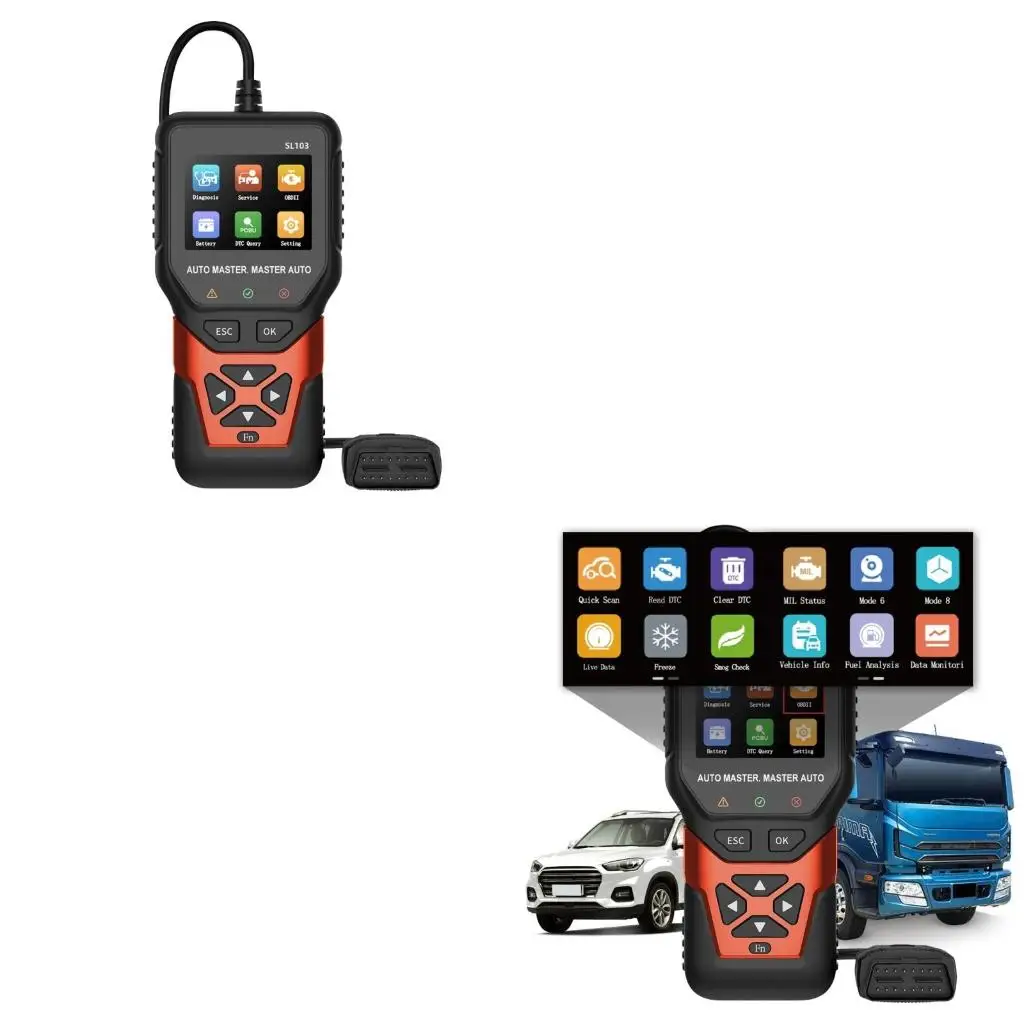 XA6H Professional DPF Diagnostic Tool OBD2 Scanner for Gas Engines with Real Time Data Analysis and DPF Regeneration Function