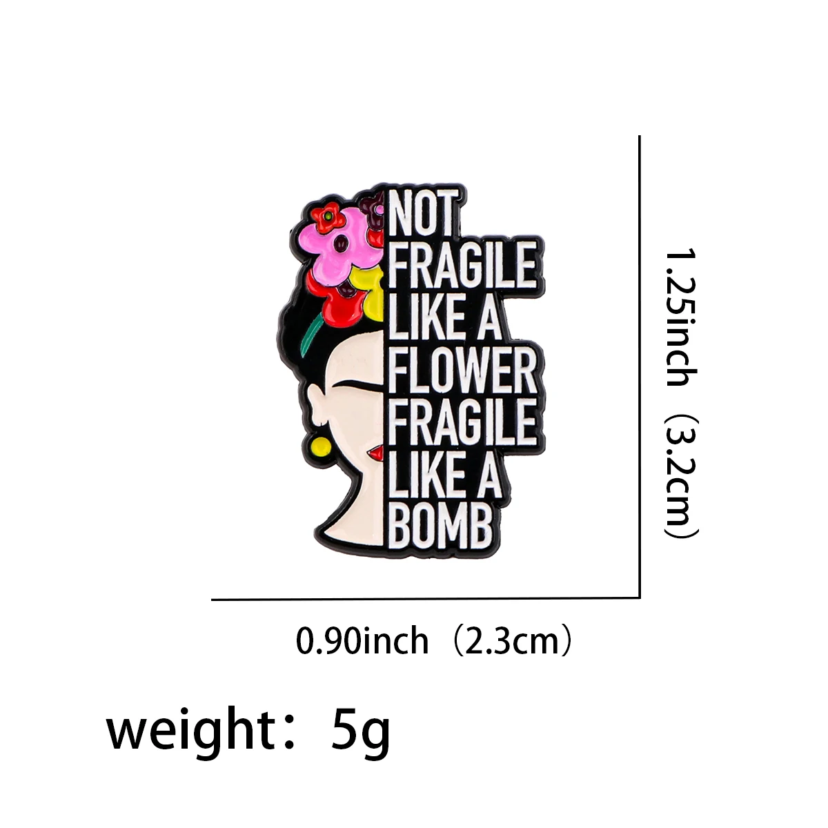 Flowers Enamel Pins Women's Brooches Men Lapel Pins Badge on Backpack Costume Accessories Quotes Jewelry Decoration Gifts