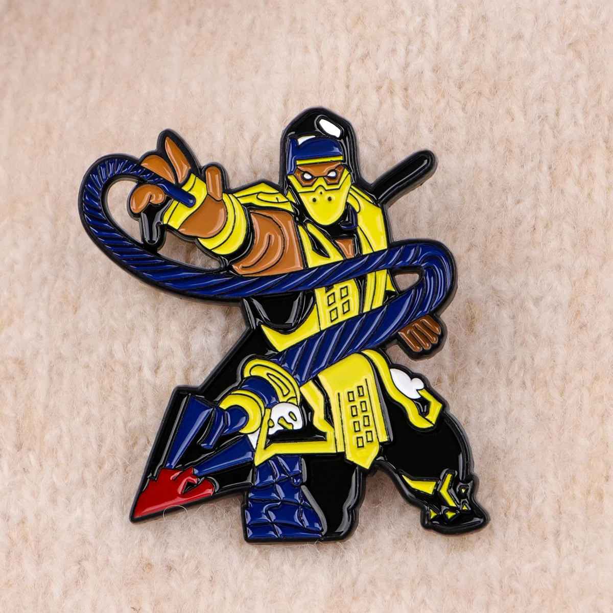 Street Games Enamel Pin Badges on Backpack Brooches for Women Men Lapel Pins Fashion Jewelry Cosplay Accessories Toys Gift