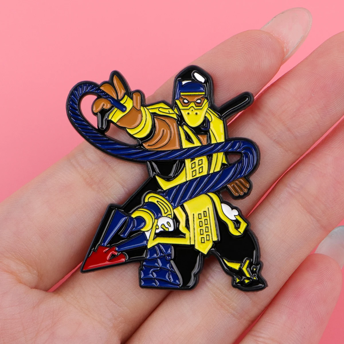Street Games Enamel Pin Badges on Backpack Brooches for Women Men Lapel Pins Fashion Jewelry Cosplay Accessories Toys Gift