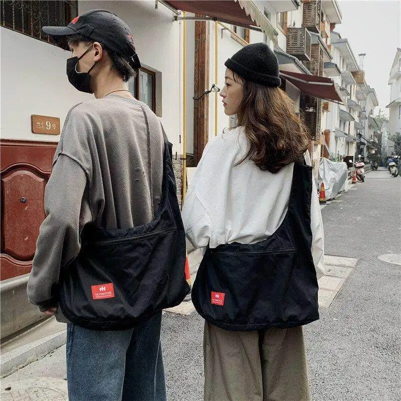 Vest Style Dual-Use Backpack, Original Trendy Brand Hip-Hop Workwear, Multifunctional Men's Women's Functional Shoulder Bag