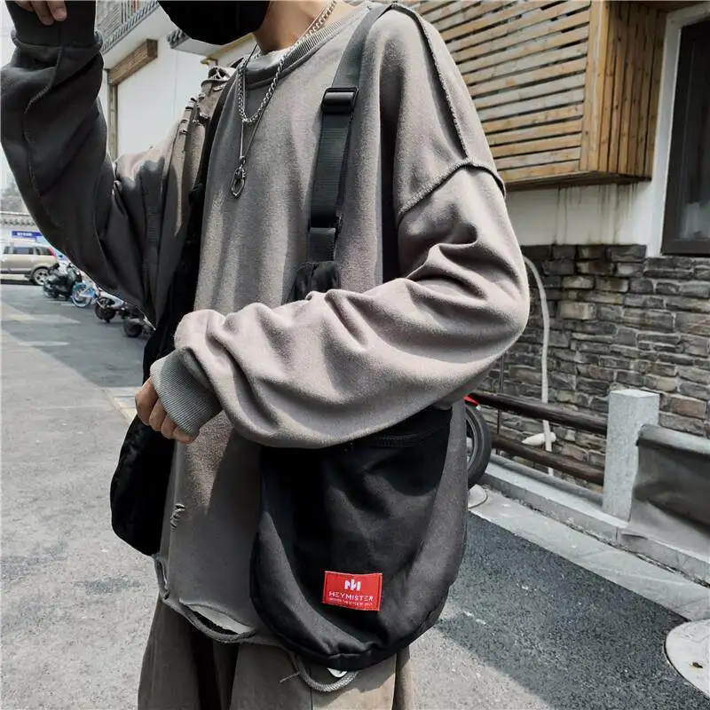 Vest Style Dual-Use Backpack, Original Trendy Brand Hip-Hop Workwear, Multifunctional Men's Women's Functional Shoulder Bag