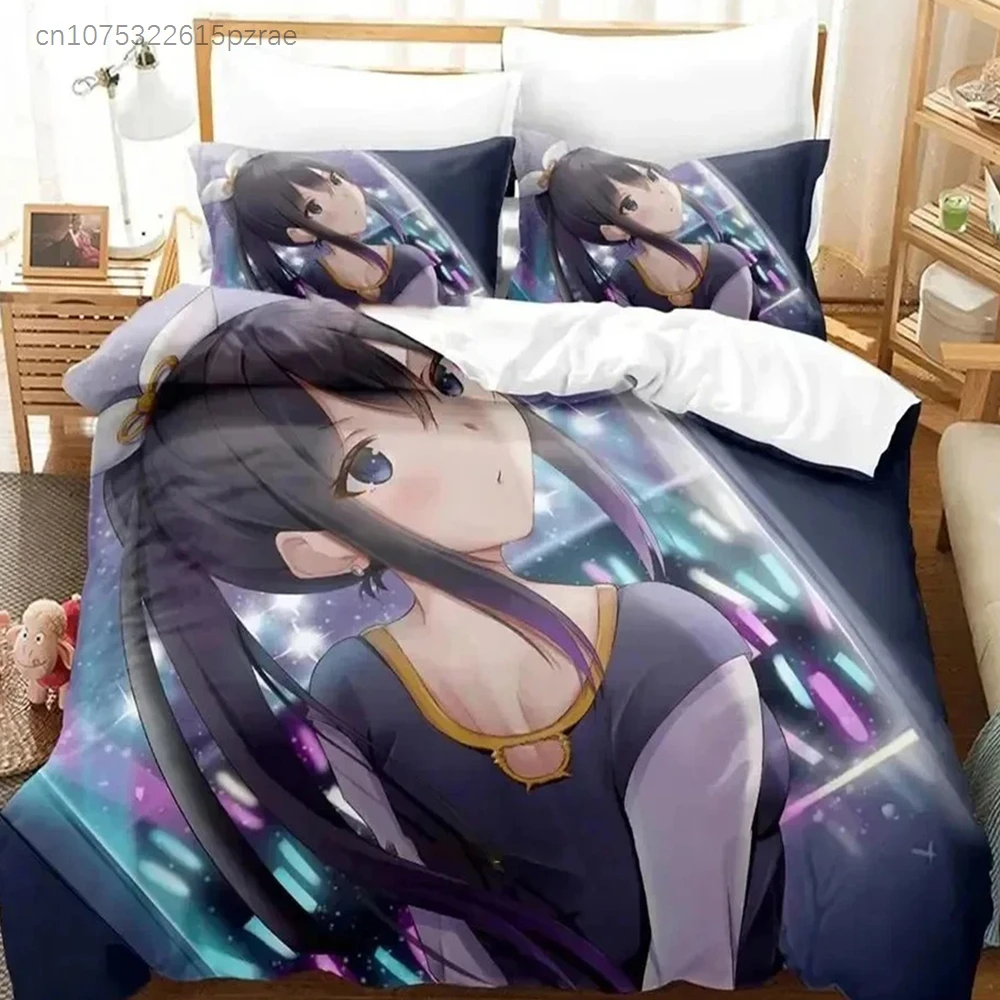 3D Print Anime SELECTION PROJECT Bedding Set Duvet Cover Bed Set Quilt Cover Pillowcase Comforter King Queen Size Boys Adult