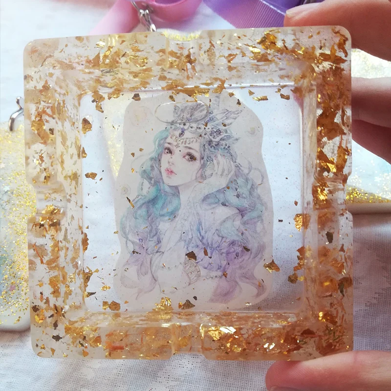 Shiny 10g Gold Foil Jewelry Luxury Resin Decoration Paper Handicraft Flake Siver Leaf Nail Beauty Gilding DIY Art Craft
