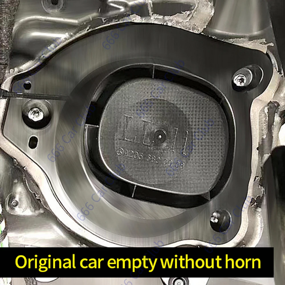Car 8inch Bass Speaker For Mercedes Benz W205 X253 W213 W206 W167 GLC E Class High Power Subwoofer Horn Audio Loudspeaker Sound