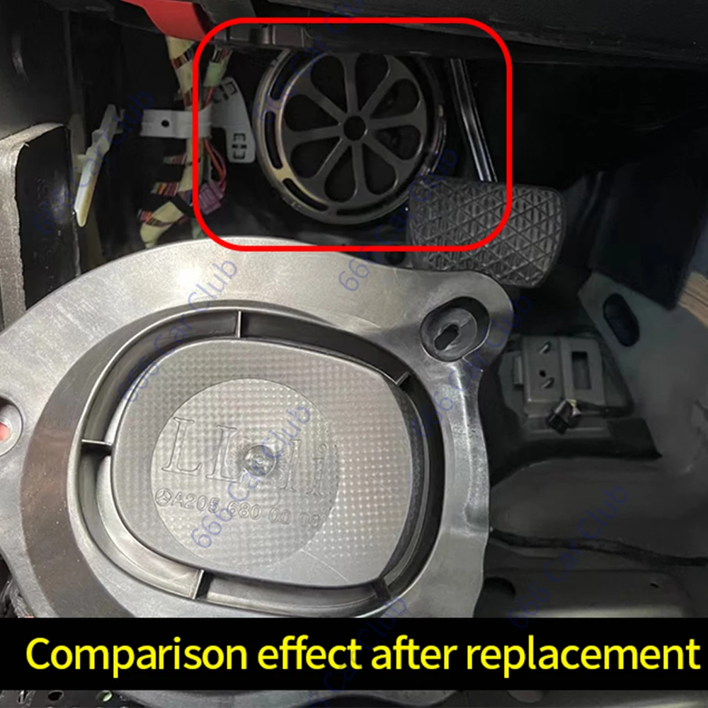 Car 8inch Bass Speaker For Mercedes Benz W205 X253 W213 W206 W167 GLC E Class High Power Subwoofer Horn Audio Loudspeaker Sound