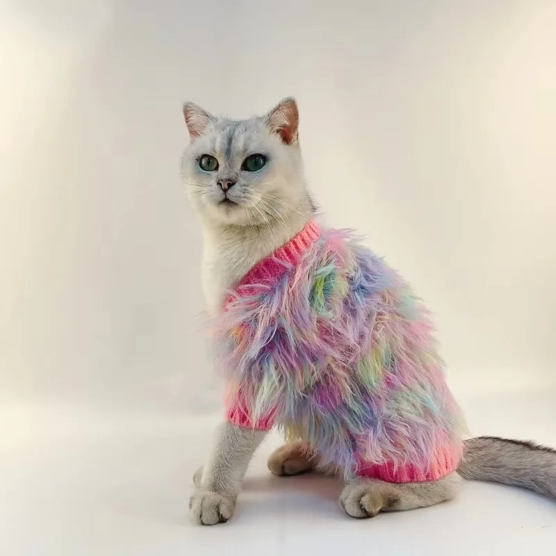 Pet  Luxury Apparel Small Medium Dog Cat Designer Pet Clothes  Winter Pet Sweater