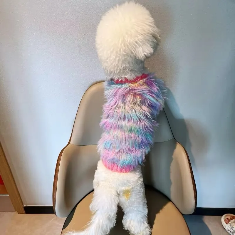 Pet  Luxury Apparel Small Medium Dog Cat Designer Pet Clothes  Winter Pet Sweater