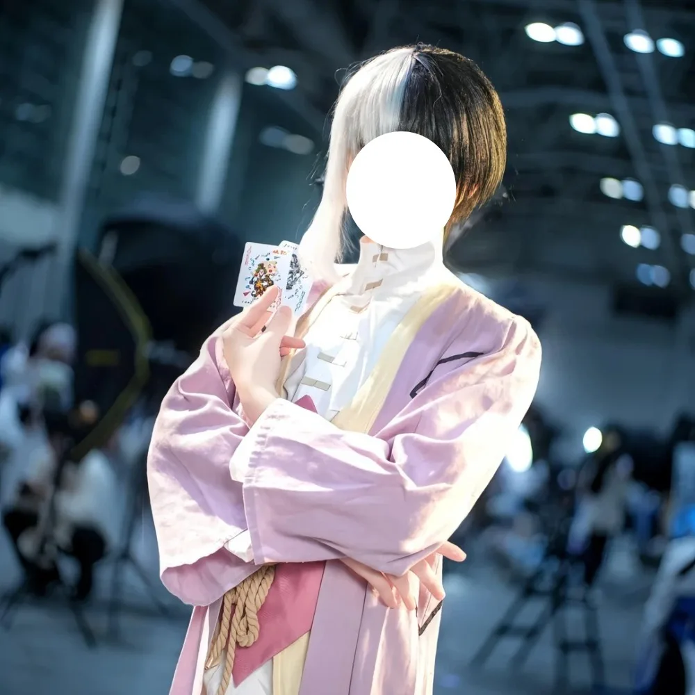 Gen Asagiri Cosplay Costume Jacket with Belt Accessories Wig Set Adult Men Halloween Comic Con Carnival Stage Performance Outfit