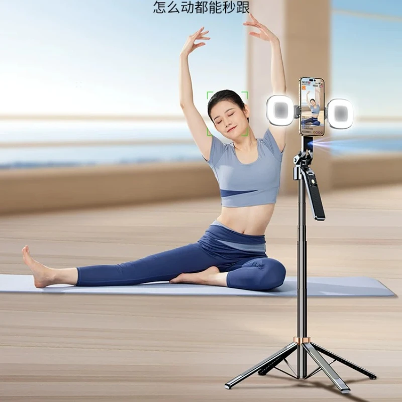 Selfie stick face tracking travel portable camera artifact