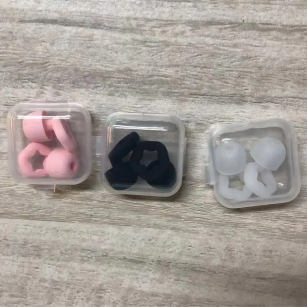 Ear Protection Creative Foam Earplugs Anti Noise Reusable Ear Protector with Storage Box Study Sleeping Ear Plugs Work