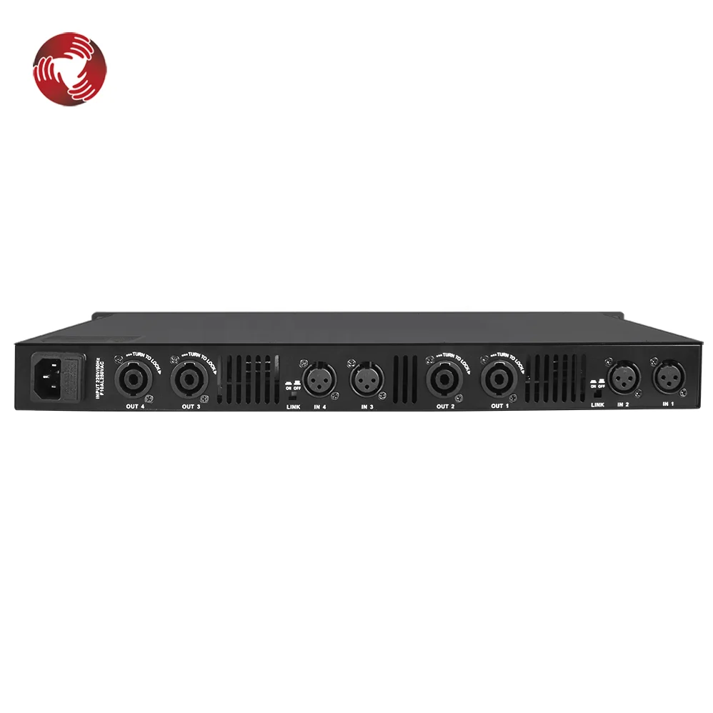 New Digital 450W*4 Amplifier Class D Karaoke Home Audio Sound Power Amplifier Switching