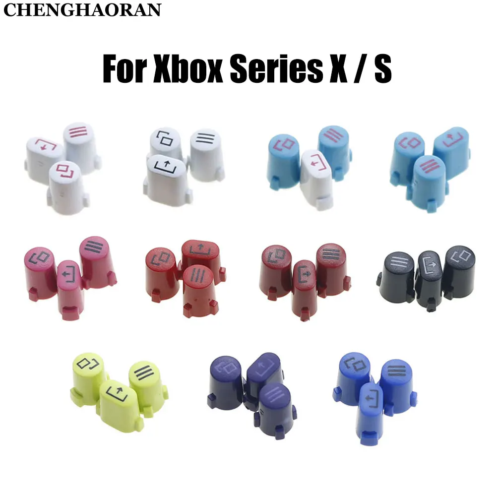 Replacement Game Handle Sharing Selection Menu Home Start Return Back Logo Key Button For Xbox Series S X Controller