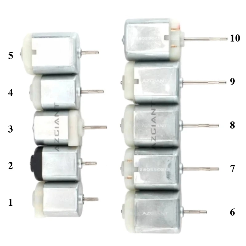 Micro DC Motor FC280 FC130 for DIY Toys Hobbies Scientific Experiments Car Accessories Small Electric Motor Disassembly Tool