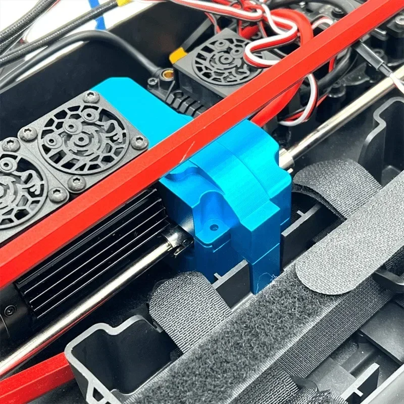 Electric Motor Gearbox Cover for Hyper GO MJX 1/7 7303 7304 RC Car Metal Upgrade OP Accessories Parts