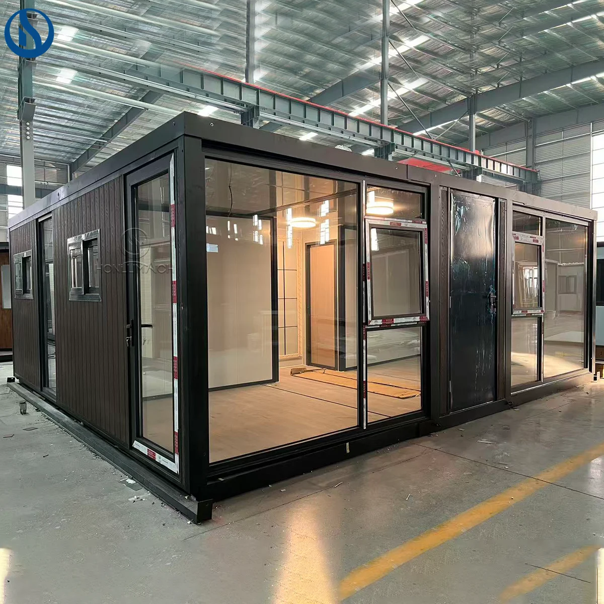 Custom Prefabricated Modern Container Expandable House Two Bedroom Prefab Light Steel Movable Home Casa Contenedor