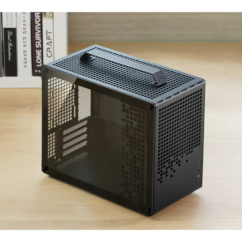 Z20 Portable Side View Office Gaming Small Case Glass Side View 20L TYPE-C Support MATX Motherboard 240 Water Cooling