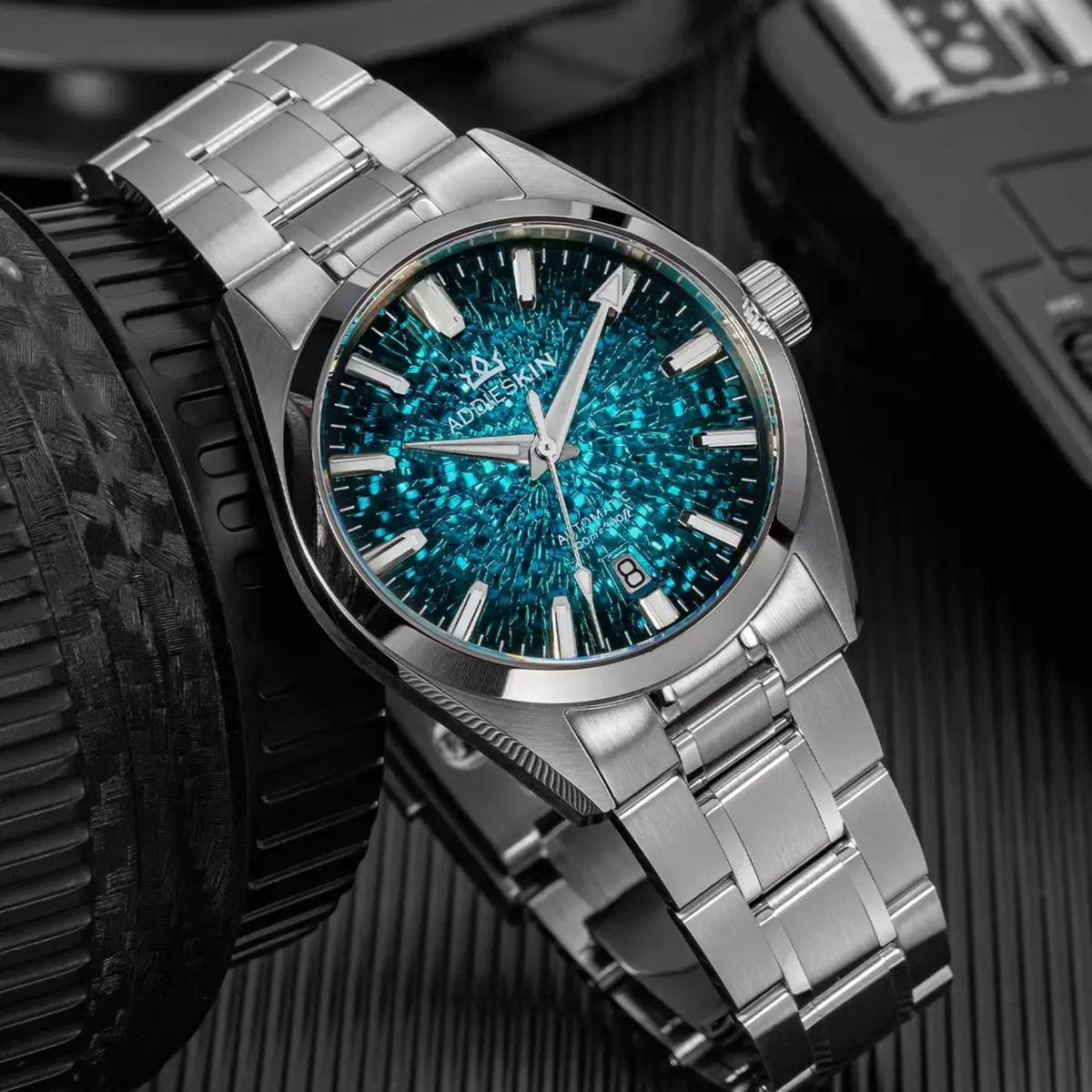 AddiesKin Gradient Diver Watch Miyota9015 Sapphire Mechanical Automatic Watch Stainless Steel BGW9 Super Luminous K003 New Clock