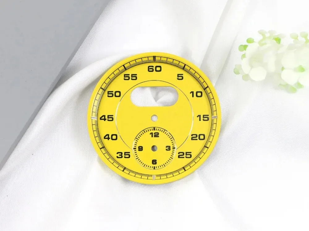 Dial Clock Gauge Chrono For Porsche Cayenne 958 Macan 718 Taycan Panamera 970 911 Compass Dashboard Stopwatch Dial Accesorios