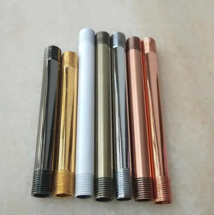 M10 Lamp Base Connection Tube Wall Lamp M12 M16 Lamp Tooth Tube M10 Thread Pipe Tube Led Chandeliers Pendant Light Crystal Light