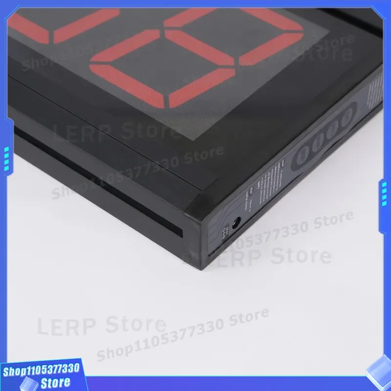 6020 Large LED Digital Wall Clock Electronic Countdown Timer with Remote Control for Competition Gym School Office Home Decor