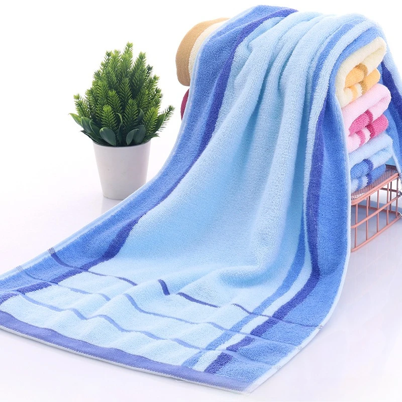 40x90cm Cotton Face Washing and Bathing Towel Gym Sports Towel Men's and Women's Sweat Wiping Adult Shower Absorbent Long Towel