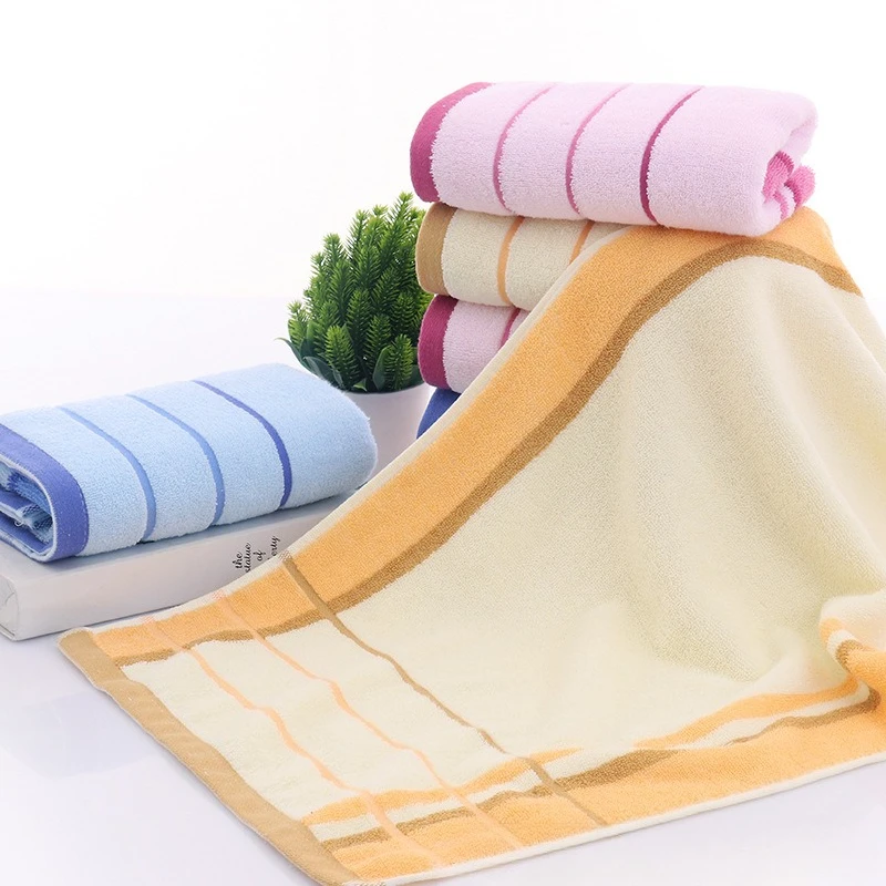 40x90cm Cotton Face Washing and Bathing Towel Gym Sports Towel Men's and Women's Sweat Wiping Adult Shower Absorbent Long Towel