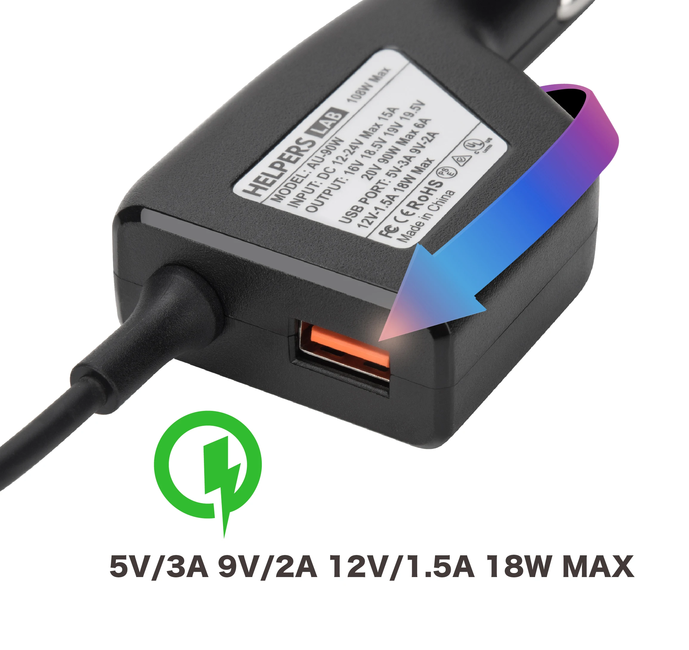 Car Charger for Panasonic Toughbook CF-18 CF-19 CF-20 CF-29 CF-30 CF-31 CF-33 CF-50 CF-51 CF-52 CF-53 CF-54 Laptop DC Adapter